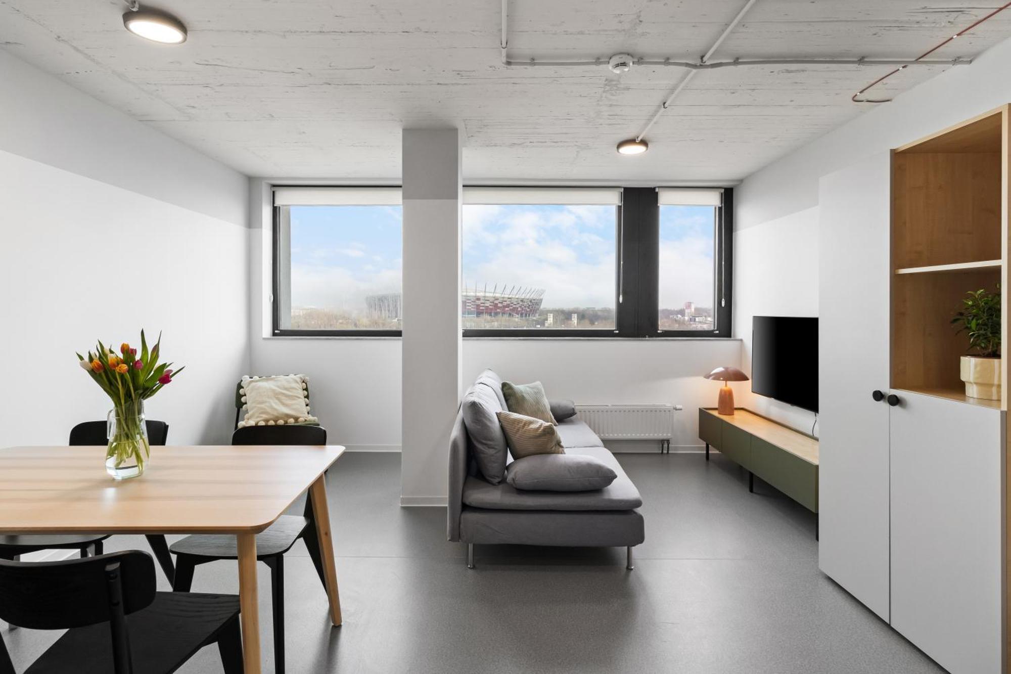 Aparthotel Zeitraum Solec Varšava Exteriér fotografie