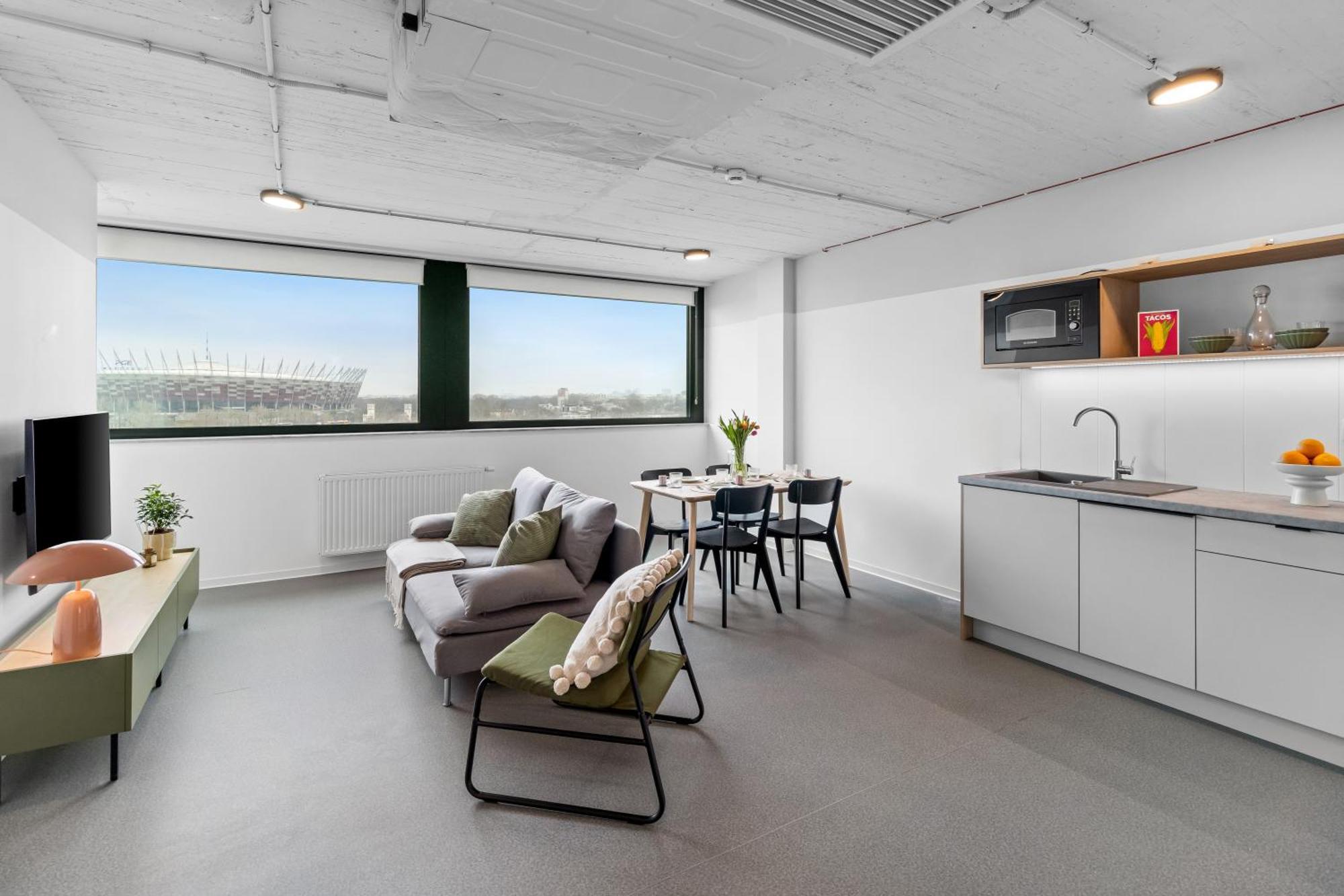 Aparthotel Zeitraum Solec Varšava Exteriér fotografie