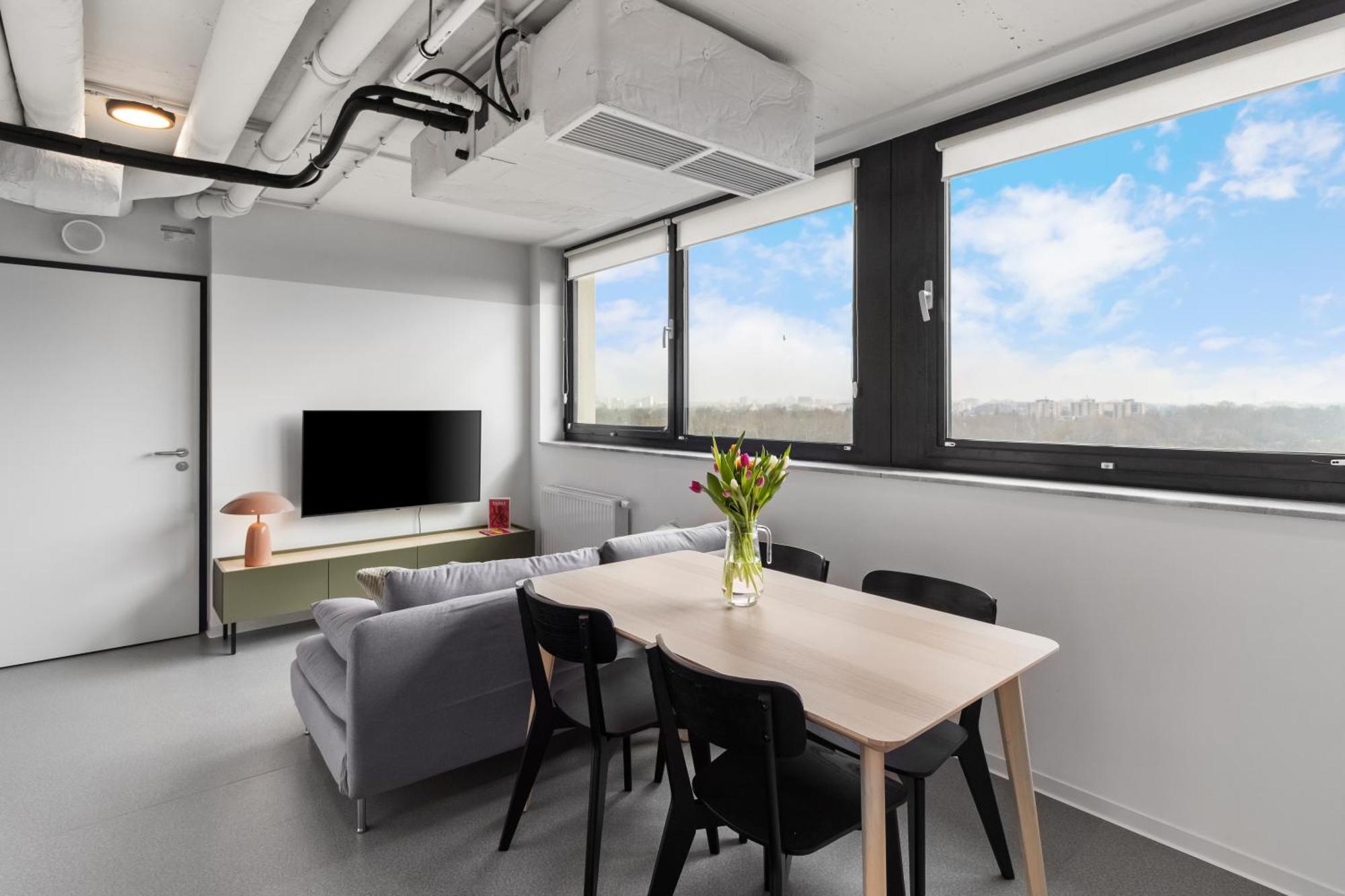 Aparthotel Zeitraum Solec Varšava Exteriér fotografie