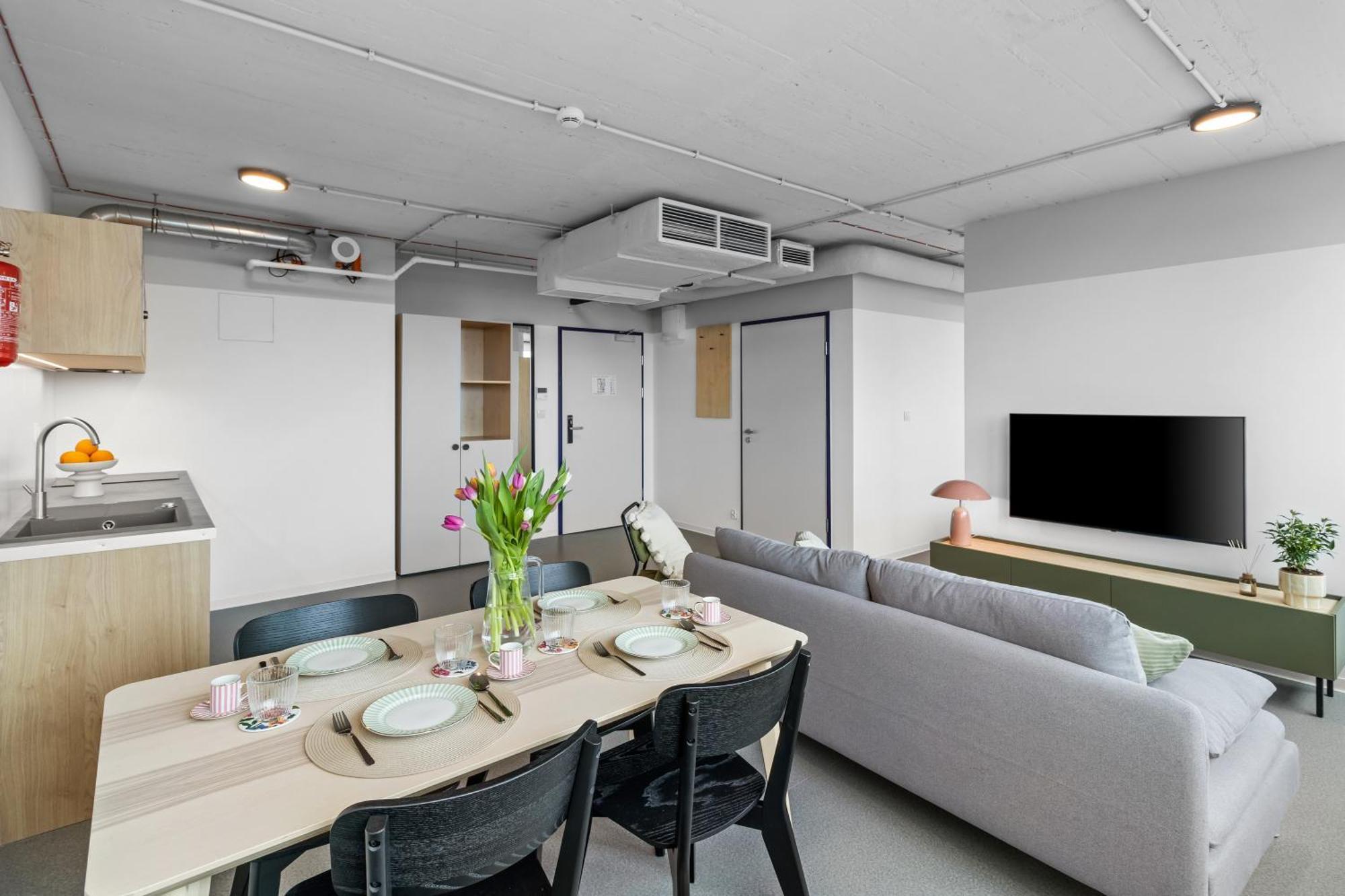Aparthotel Zeitraum Solec Varšava Exteriér fotografie