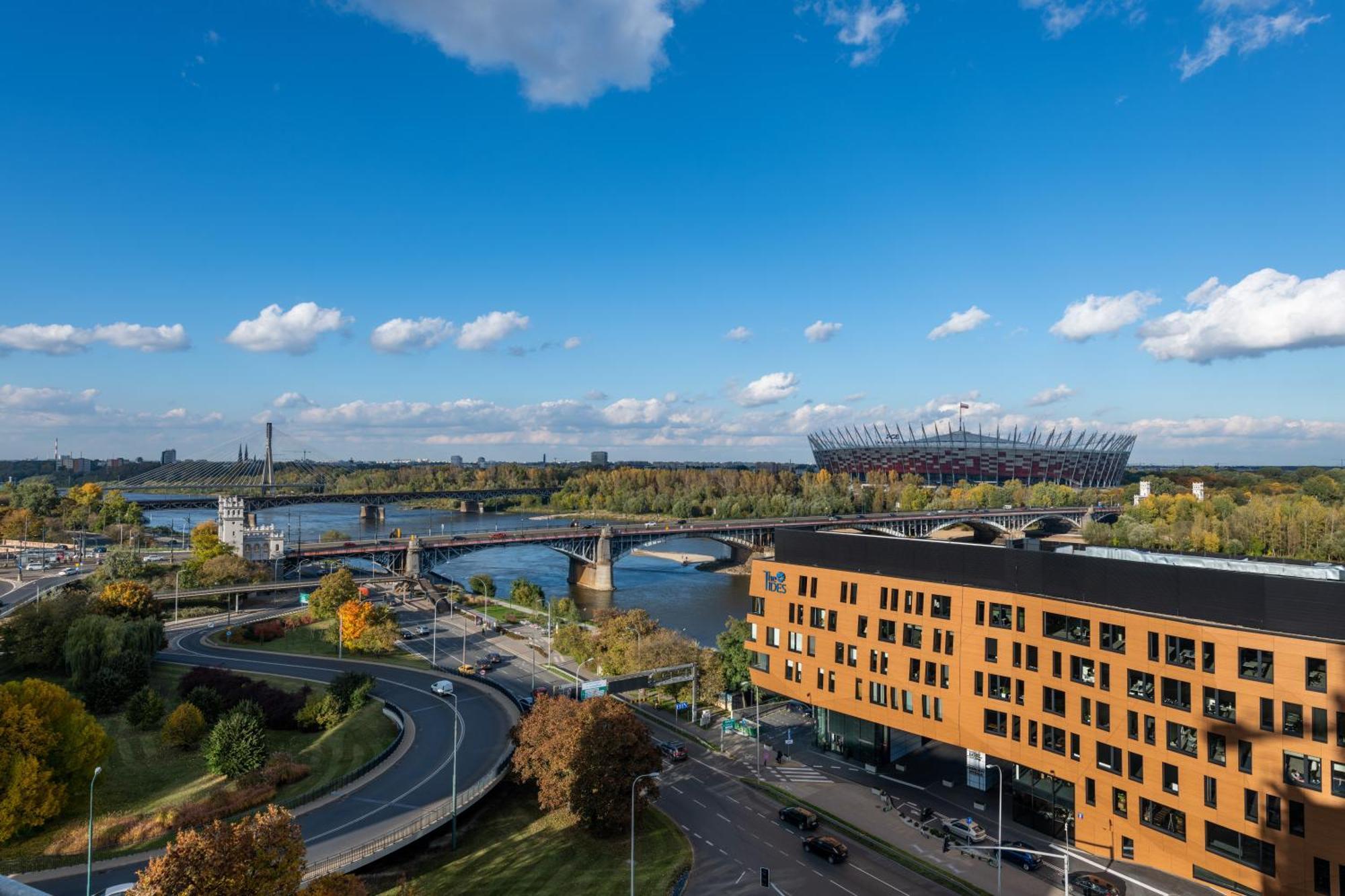 Aparthotel Zeitraum Solec Varšava Exteriér fotografie